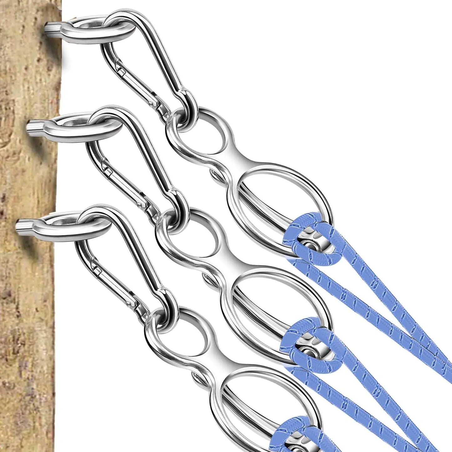 HDYEGY Horse Tie Ring Heavy Duty Stainless Steel Tie Ring Horse Training Equipment Horse Tack and Supplies with Eye BoltQuick snapHumane and Safe Tie Way
